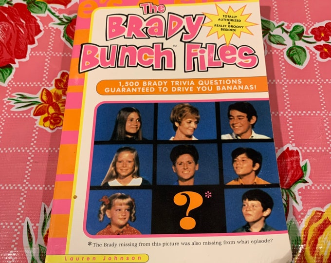 Brady Bunch Trivia Book Etsy