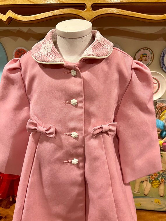 18-24 Months Pink Dress Coat - image 3