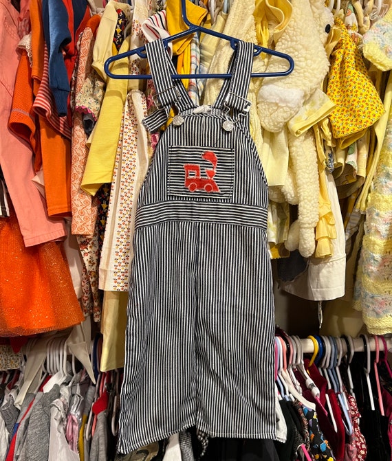 18-24 Months Sears Train Overalls - image 2