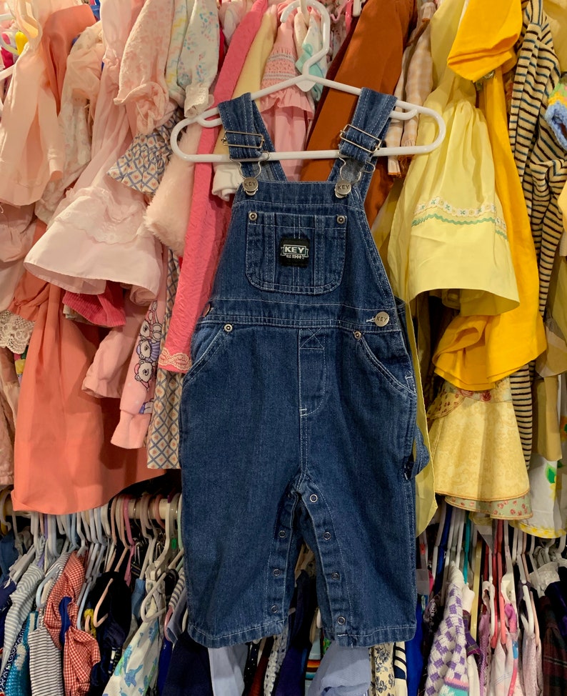 Key Overalls 9/12 Months Etsy
