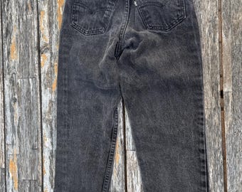 Vintage Kids 90s Light Wash Levi's 554 Orange Tab Denim Jeans Size