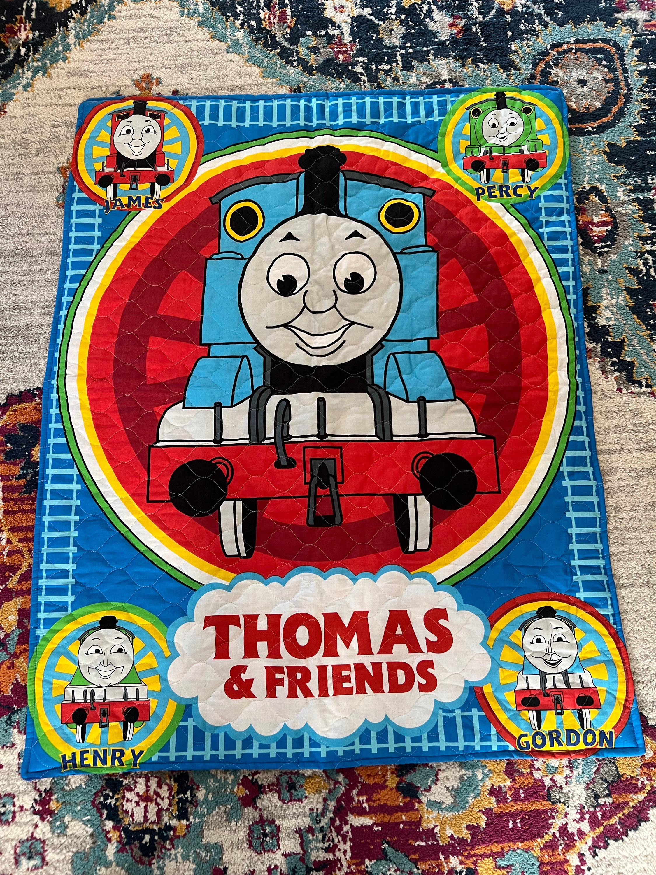 Thomas and Friends Blanket Etsy Australia