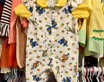 6-9 Months 1970’s Jumpsuit