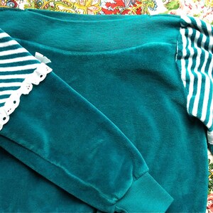 Aquamarine Velour Shirt 3T-4T image 3