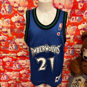 Minnesota Timberwolves Champion Jersey - Etsy