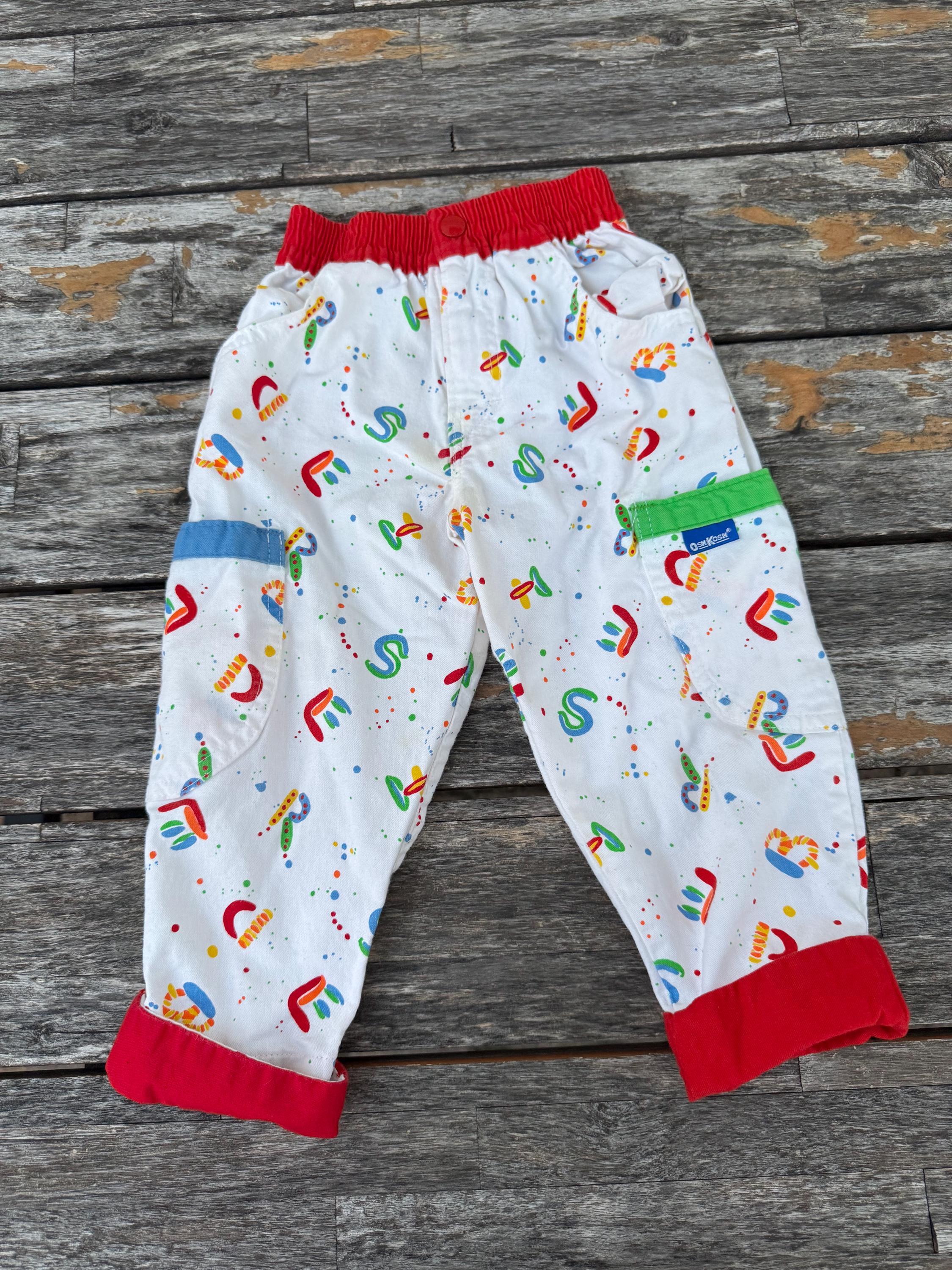 レア ヴィンテージ オシュコシュ パンツ 2T 2/3T オシュコシュ パンツ 1980年代/90年代 - Etsy 日本