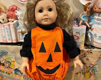 Pumpkin Costume 18 inch dolls