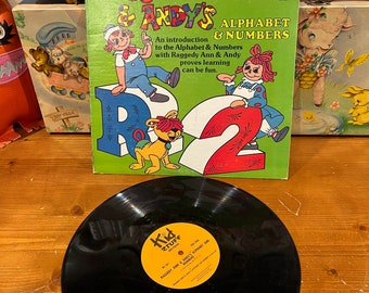 Raggedy Ann and Andy Record - Etsy