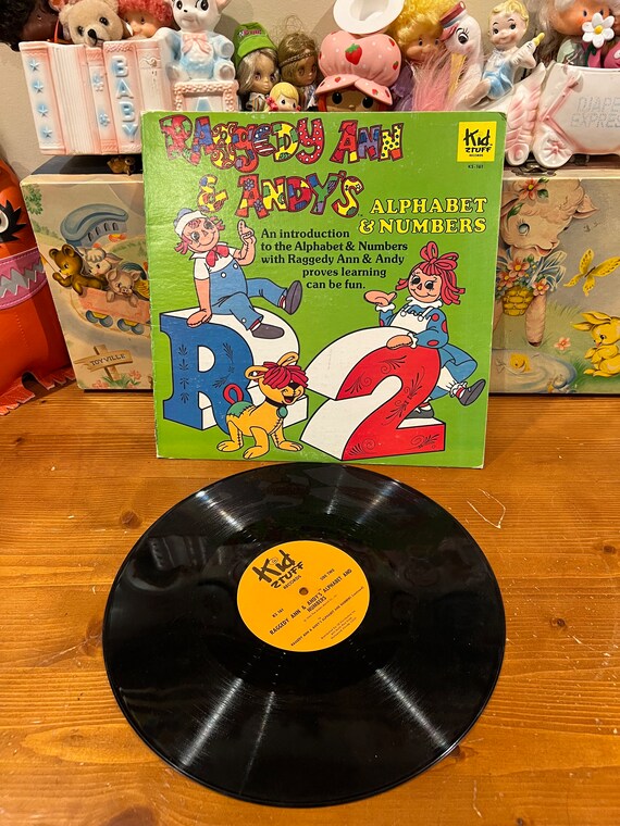 Raggedy Ann and Andy Record - Etsy