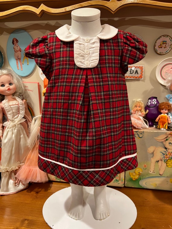 0/3 Months Plaid Baby Dress - image 5