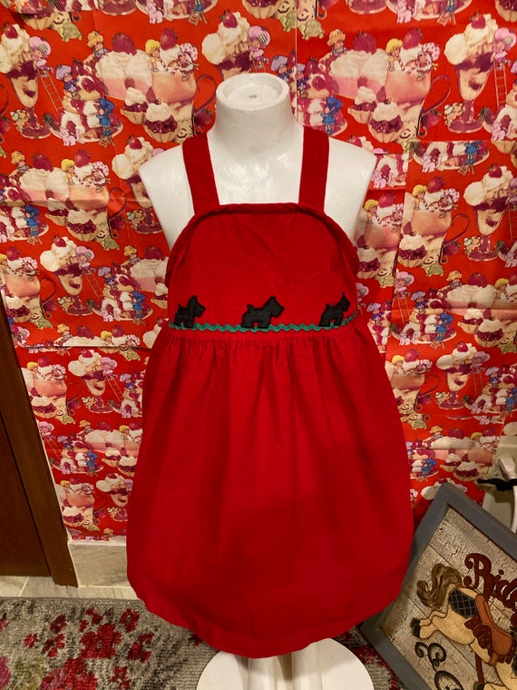 Scotty Dog Dress 6X