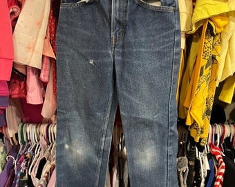 8/10 Kids Orange Tab Levis 22 Inch Waist - Etsy