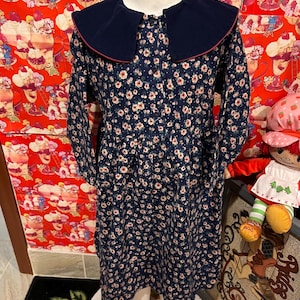 7/8 Floral 90s Dress