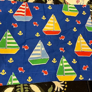Sailboat Pillowcase