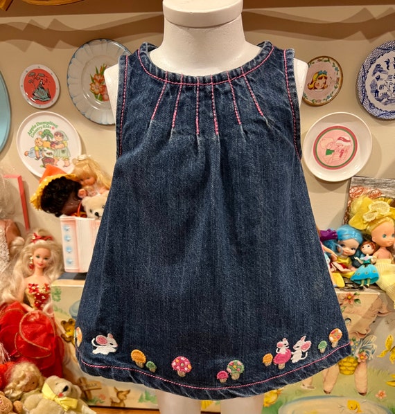 thumbnail image 2 of Gymboree Baby Girls' Embroidered Sleeveless Top - 100% Cotton Cowgirl Style 2 of 12