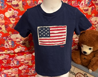 4T Ralph Lauren Flag Tee