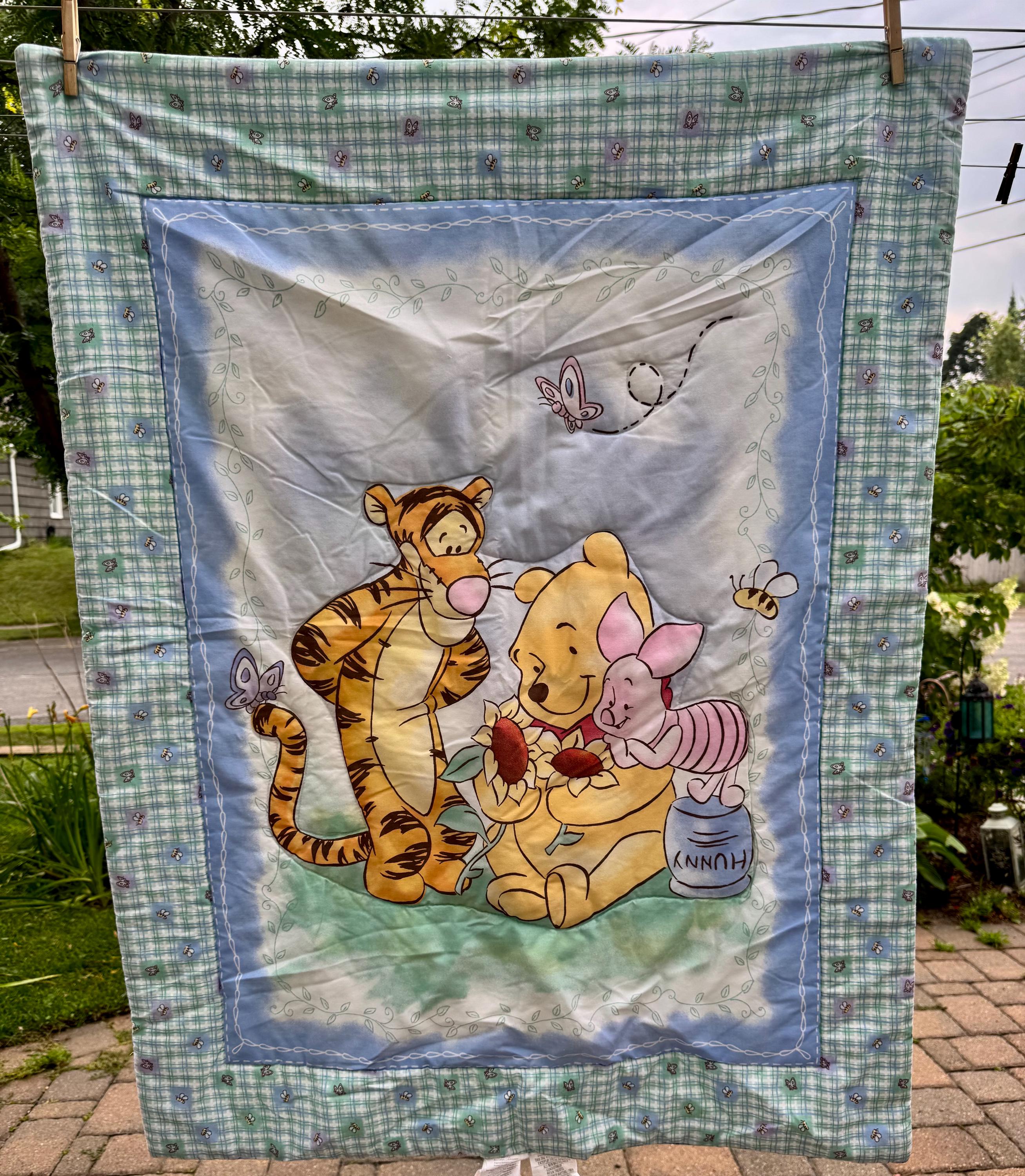 Vintage Pooh Blanket New Zealand