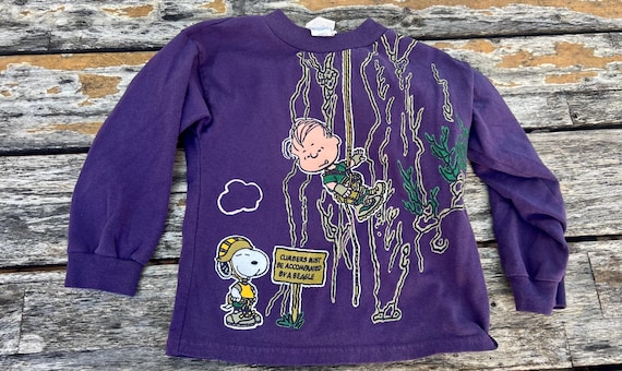 5T Linus and Snoopy Tee 1990s Vintage