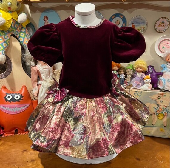 Bonnie jean deals purple dress