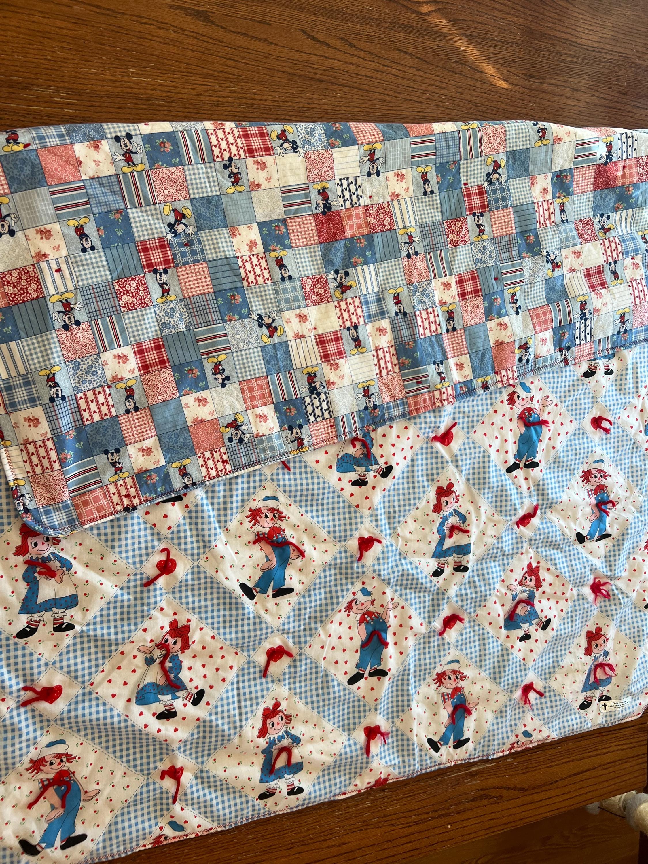 Raggedy ann blanket - Etsy 日本