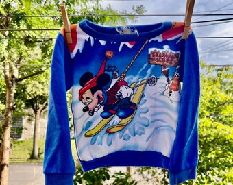 2/3T Kids 80s Mickey Mouse Top