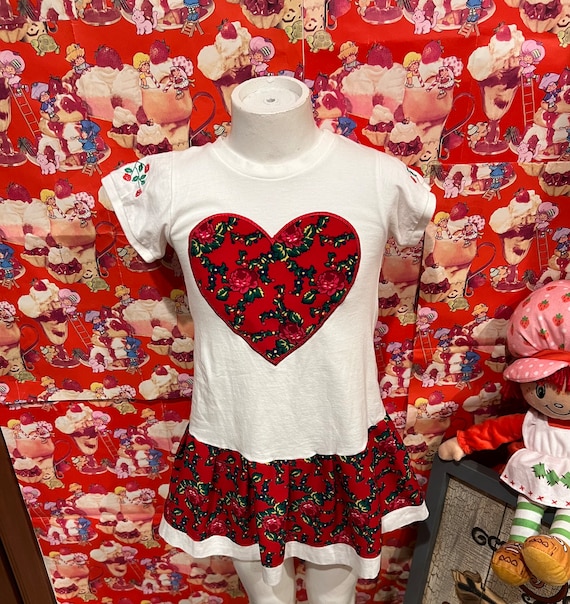5T 90’s Heart Dress - image 1