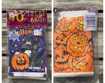Vintage Halloween Treat Bags