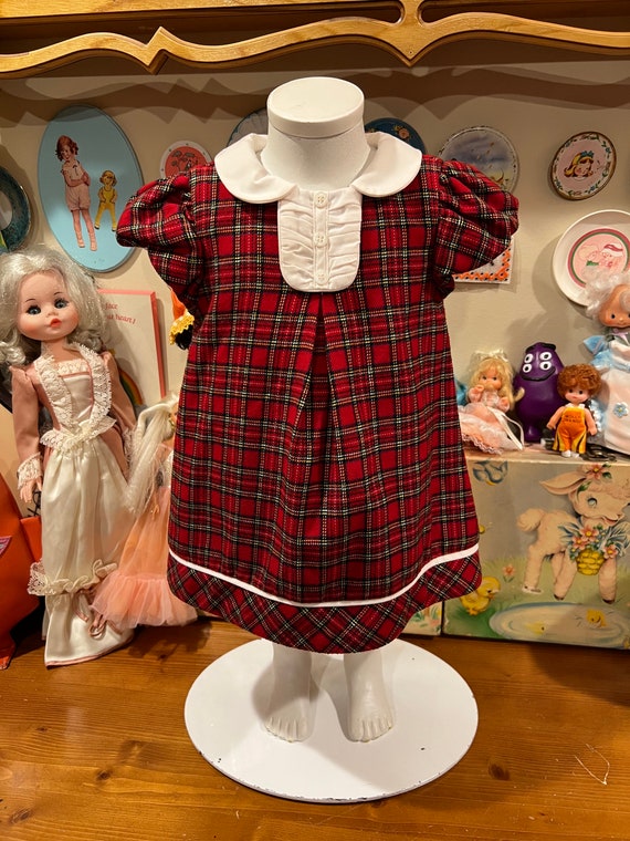 0/3 Months Plaid Baby Dress - image 4