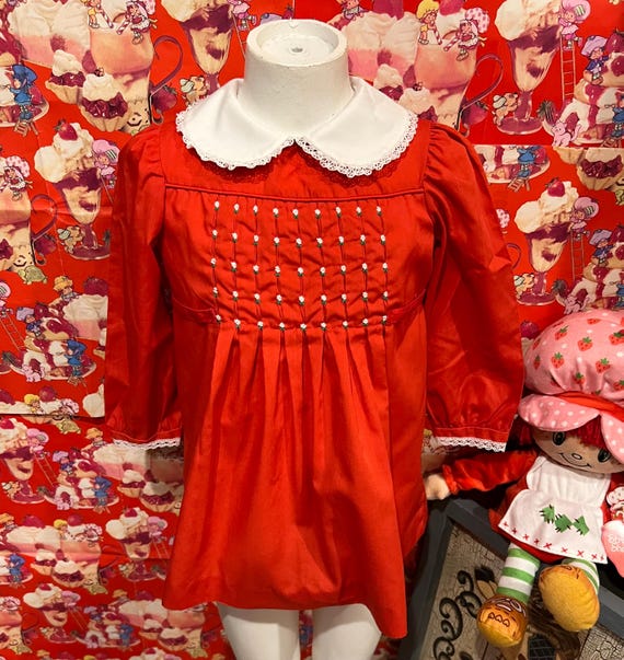 2/3T 80's Polly Flinders Dress Israel