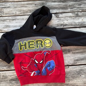 3T Spiderman Sweatshirt image 3