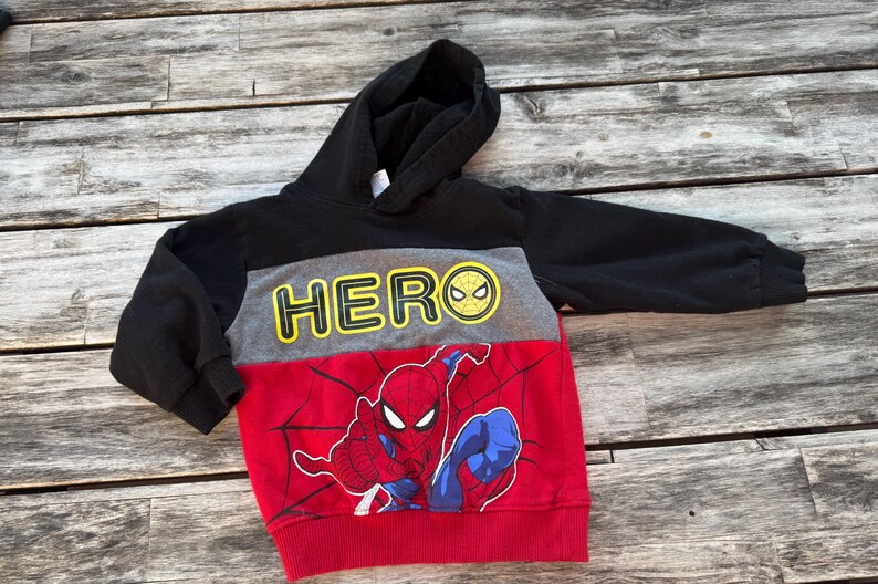 3T Spiderman Sweatshirt image 3