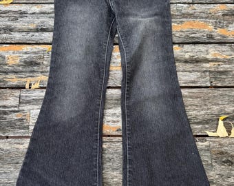 y2k♡GLORY ブーツカットデニム 6/7 Kids Y2k Sparkle Jeans Boot Cut Faded Glory - Etsy
