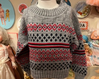 9-12 Kids 80s Sweater