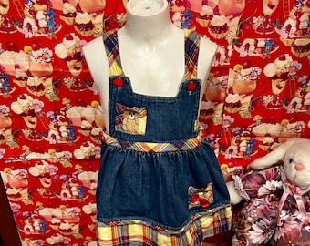 Robe ours en peluche 4T