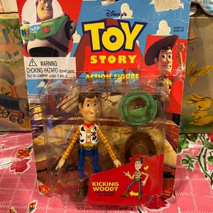 Kicking Woody Figure