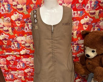 Uniforme de Brownie para niñas de 6/7 años, década de 1960