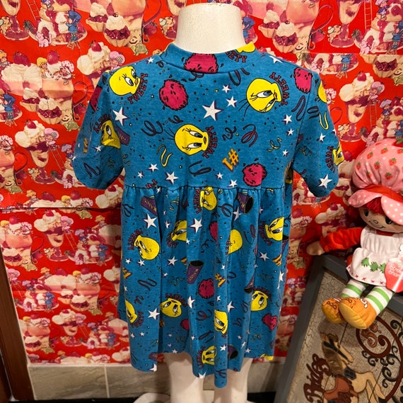 5T 1990’s Looney Tunes Dress - image 3