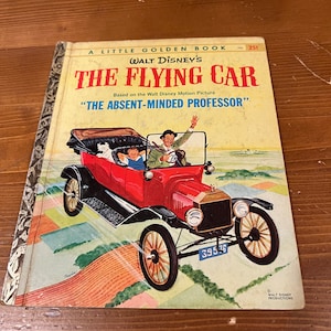 The Flying Car Golden Book