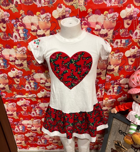 5T 90’s Heart Dress - image 2