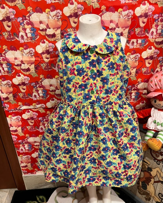 Kids 6 Vintage Hanna Andersson Dress Etsy