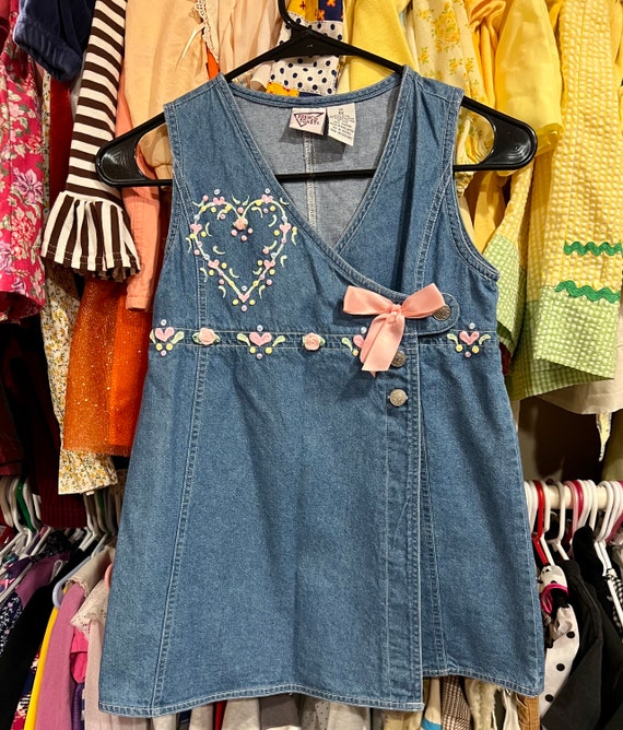 6/6X 1980’s French Toast Dress - image 1