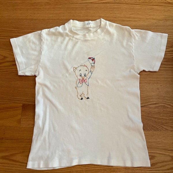 Kids 8/10 Porky Pig Tee