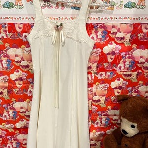 8/10 Vestido de los 80 para niñas y sombrero de flores