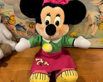 Minnie Mouse Poddle Skirt Plush 1980s