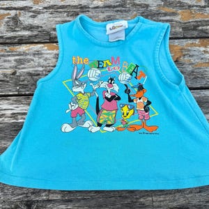 5/6 Kids Looney Toons Tank 90s