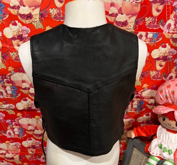 4/5 Kids Leather Vest - image 7
