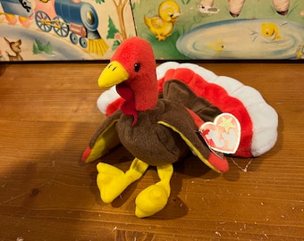 Beanie Baby Turkey: Thanksgiving Plush Toy