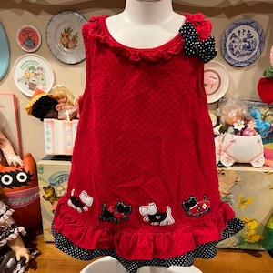 18-24 Months Scottie Dog Dress