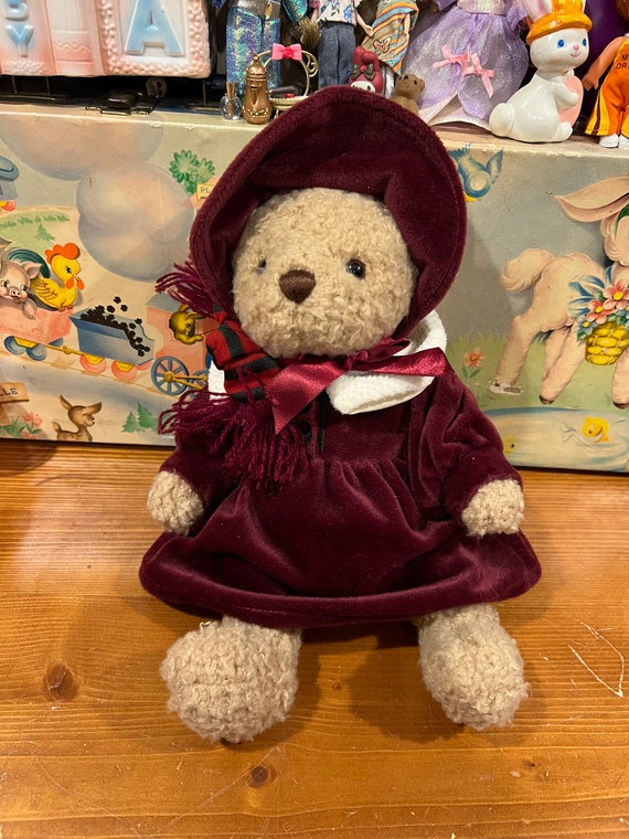 Velvet Dress Bear: 13-inch Plush - Etsy