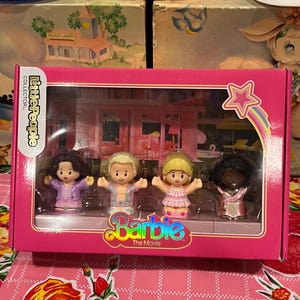 barbie doll vintage fisher price people